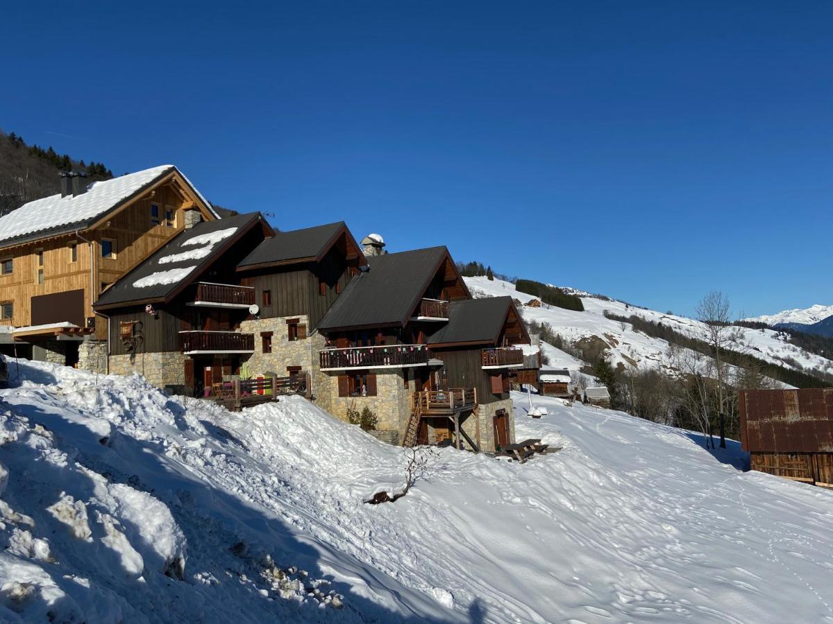 Chalet Lucie Le Cheval Noir Valmorel Exteriör bild