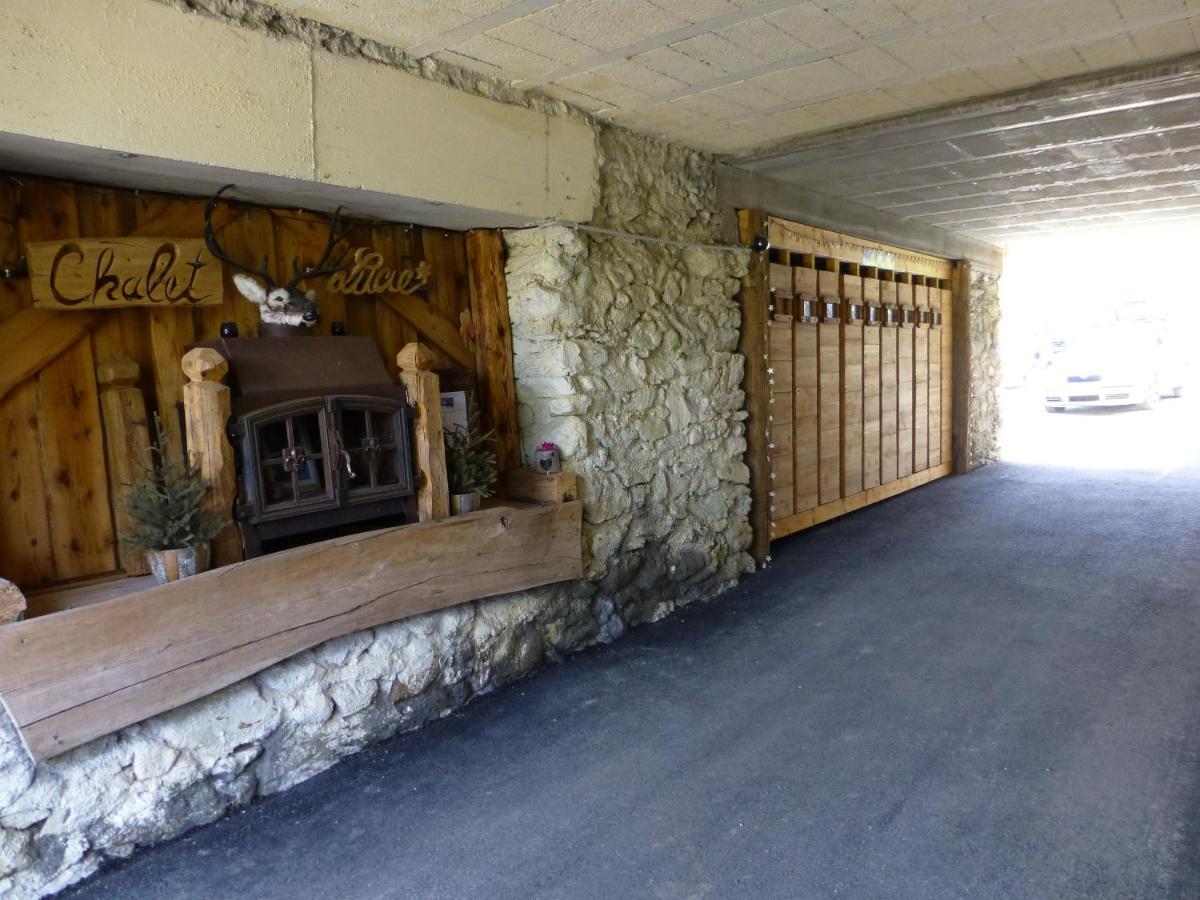 Chalet Lucie Le Cheval Noir Valmorel Exteriör bild