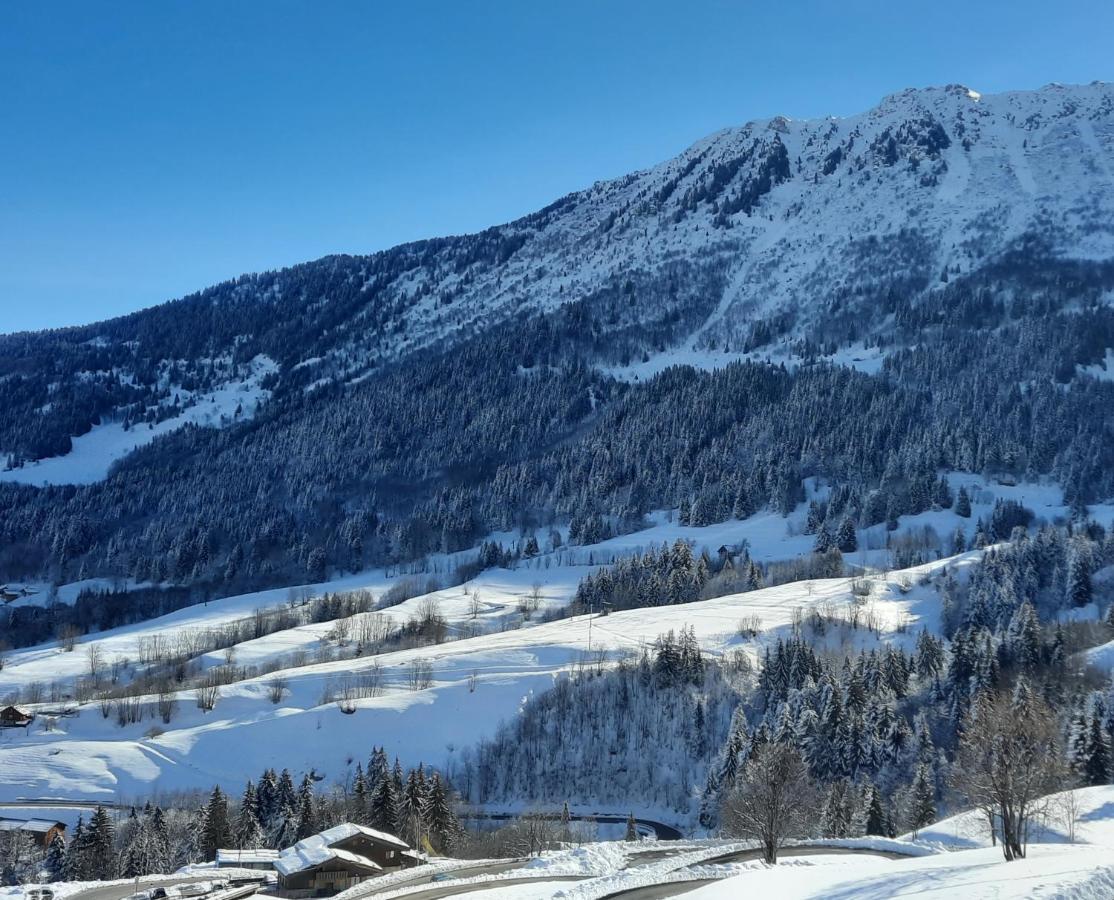 Chalet Lucie Le Cheval Noir Valmorel Exteriör bild